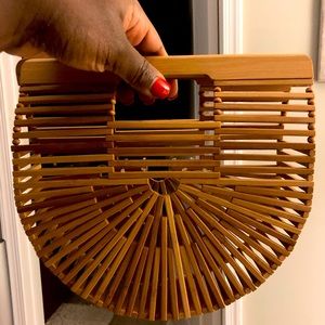 Cult Gaia Mini Ark Bamboo Tote